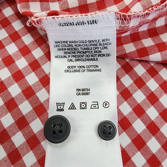 Columbia Shirt Mens 4X Red Plaid Rapid Rivers II Short Sleeve Button Regular Fit - Picture 13 of 15